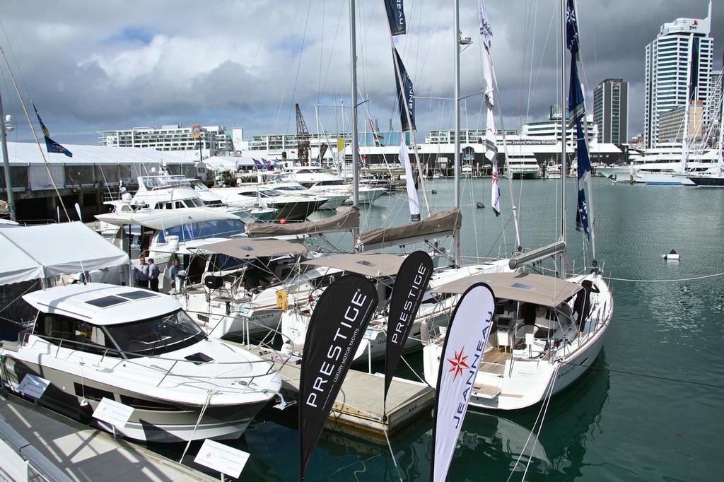 Marina - Auckland On The Water Boat Show - September 28, 2014  © Richard Gladwell www.photosport.co.nz